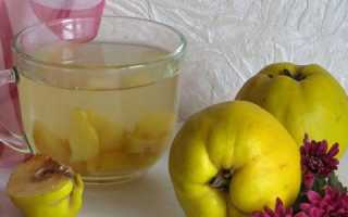 Лучшие рецепты напитков из айвы на зиму