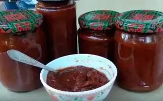 Кетчуп из кабачков с помидорами, рецепт с фото пошаговый
