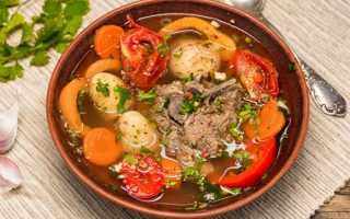 Рецепты шурпы из говядины в домашних условиях — варим очень вкусный суп