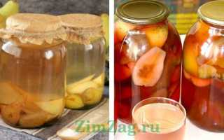 Компот из груш на зиму: 10+ рецептов простых и очень вкусных