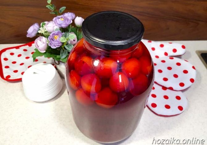 компот из алычи
