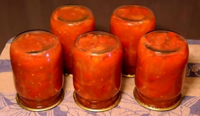 Лечо из перца и помидор — через мясорубку с морковью