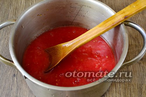 пюре из помидоров