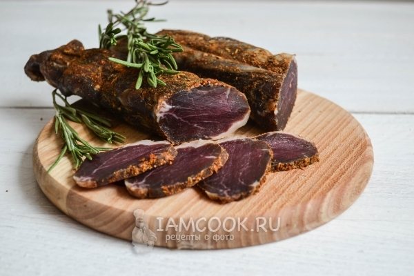 Рецепт бастурмы из свинины в домашних условиях