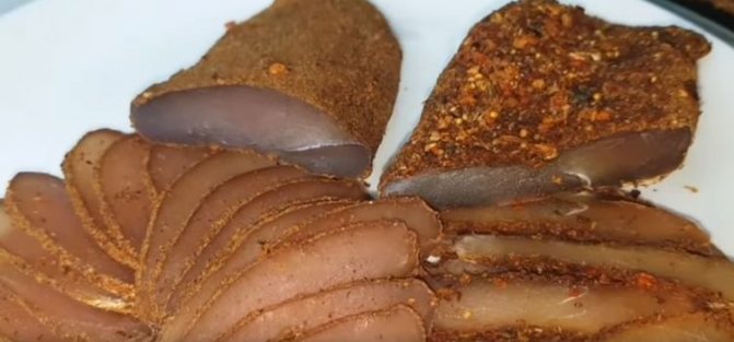 Рецепт классической бастурмы из куриного филе