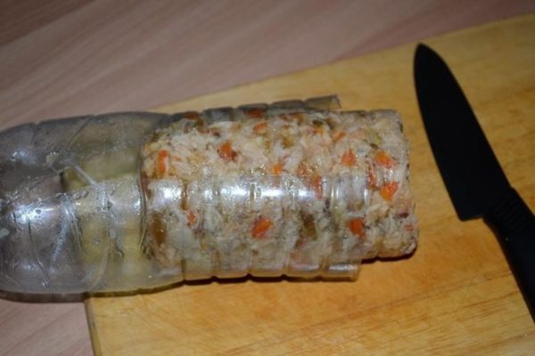 Рулет с овощами