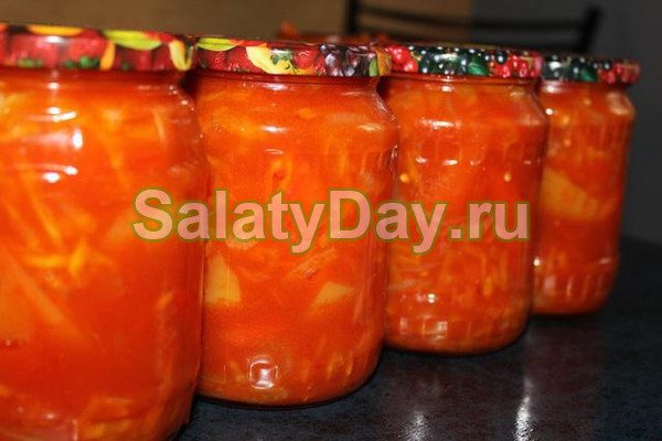 Салат из моркови на зиму «Бульонный»