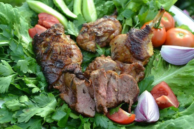 Шашлык из утки